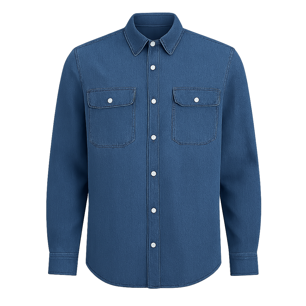 Classic Denim Shirt - Mazzenor Shirts