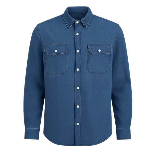 Classic Denim Shirt - Mazzenor Shirts