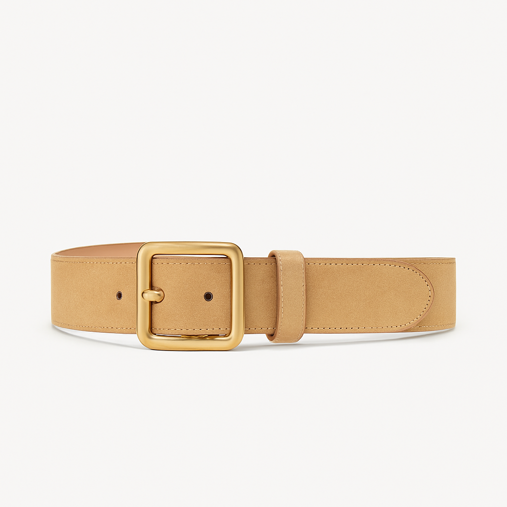 Tan Suede Belt - Mazzenor Belts