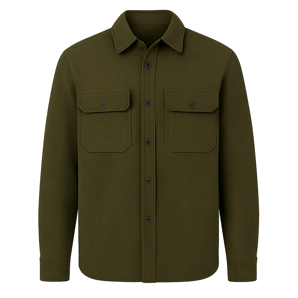 Wool Overshirt - Mazzenor Shirts